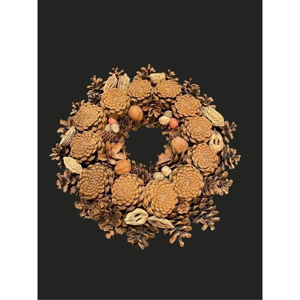 Pinecone Wreath Vintage